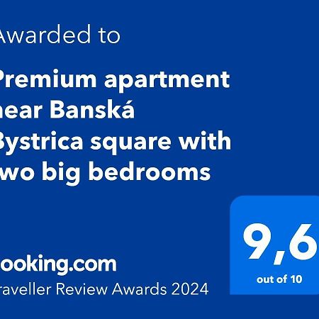 Premium apartment near Banská Bystrica square Exterior foto